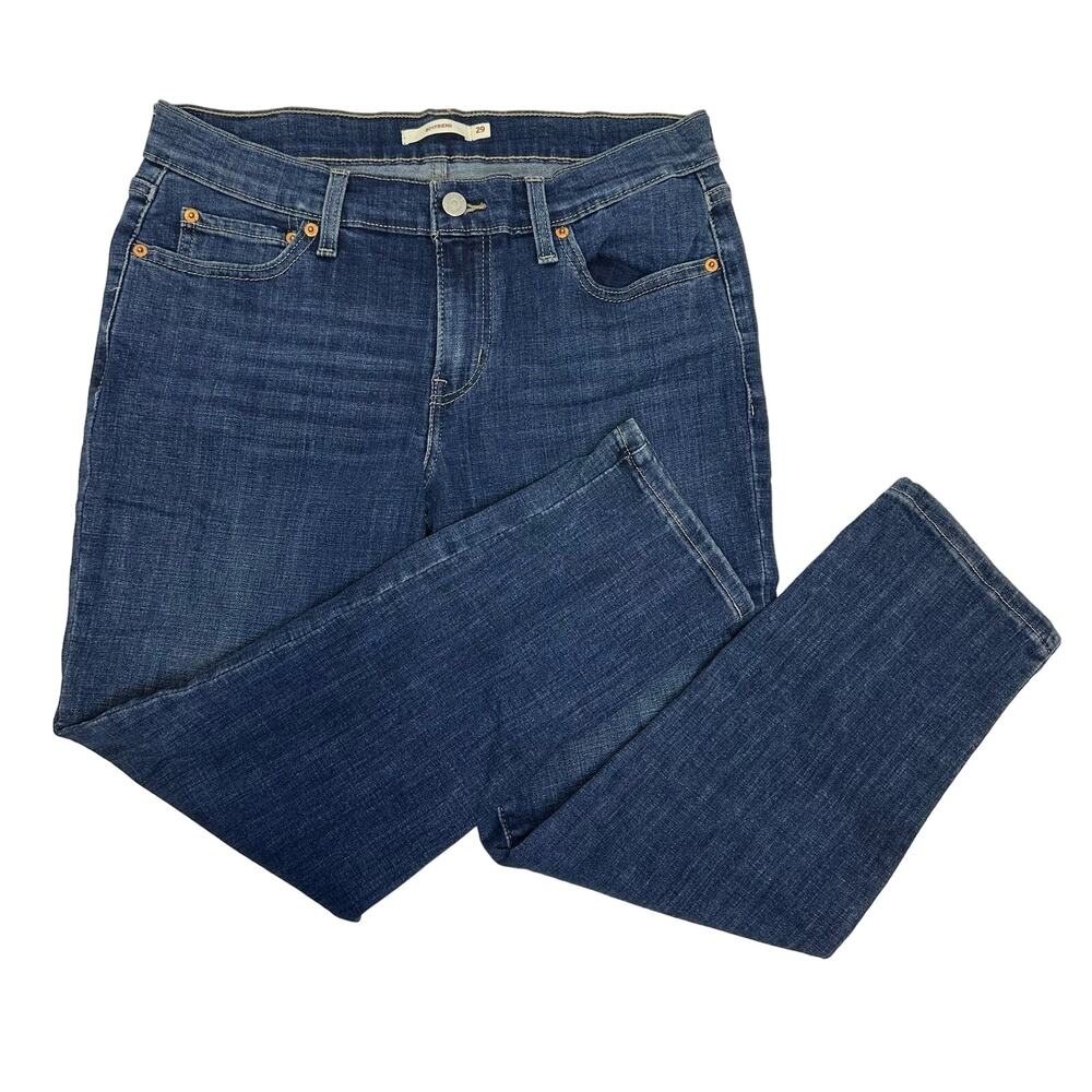Levi’s Women’s Boyfriend Jeans Size 29 | Mid-Rise Relaxed Fit Denim